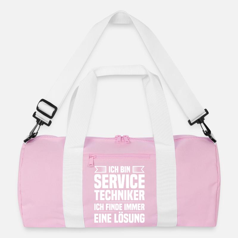Servicetechniker Support Lösung Spruch Service Recycelte Duffel Bag
