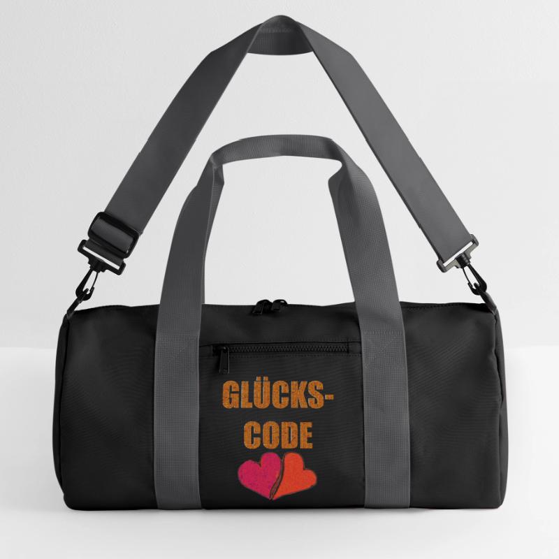 GLÜCKS CODE Recycelte Duffel Bag