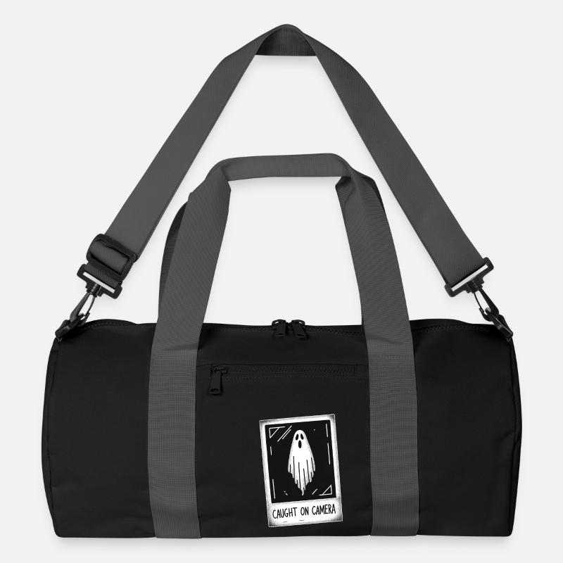 Foto Geist - Recycelte Duffel Bag - Schwarz/Graphitgrau