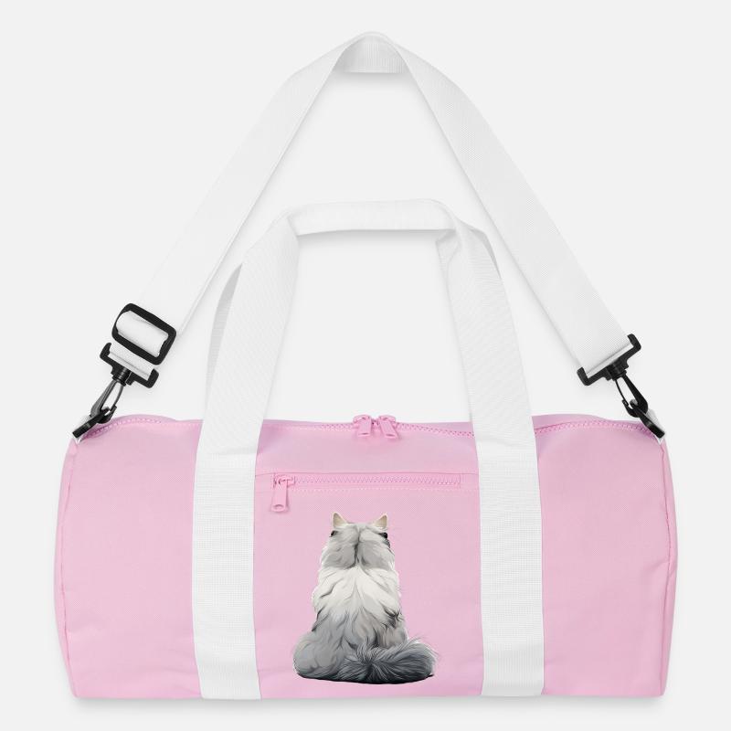 Perserkatze Recycelte Duffel Bag