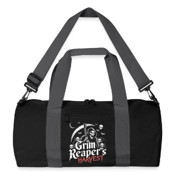 Faucheur des moissons lugubre - Sac de sport recyclé - noir/gris graphite - Devant