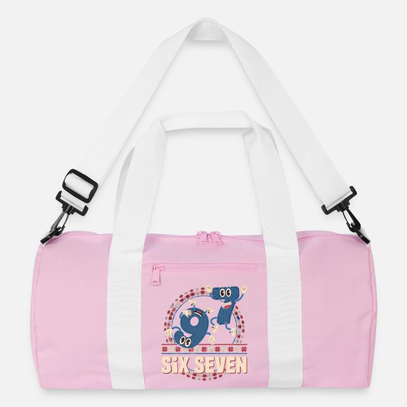 6 7 Sechs Sieben Meme -- Aura Points Kids Gaming Recycelte Duffel Bag