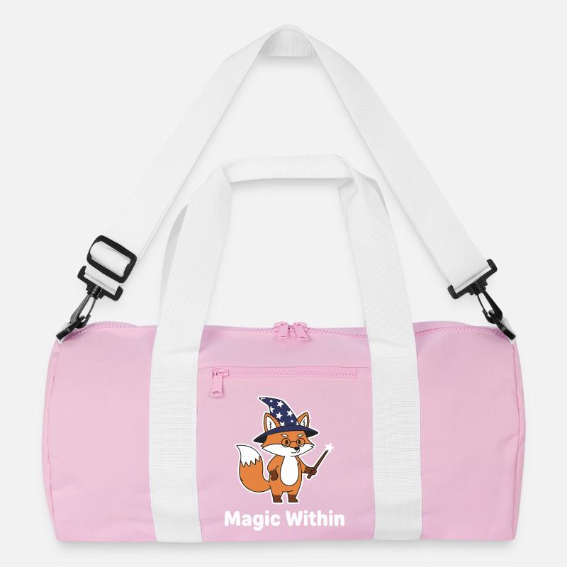 Fuchszauberer Sternenstab Motiv Recycelte Duffel Bag