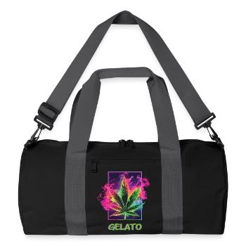 Gelato - Sac de sport recyclé - noir/gris graphite - Devant