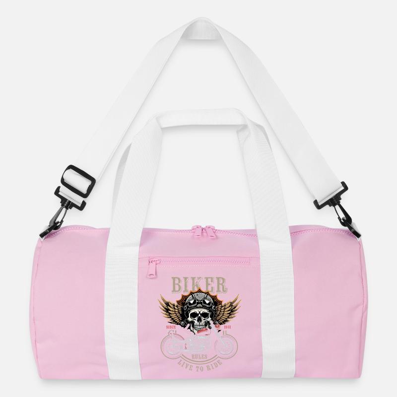 Biker Rules - Since 1981 - Live to Ride Recycelte Duffel Bag