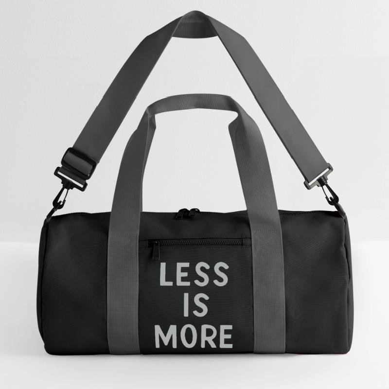 Moins, c’est plus Sac de sport recyclé