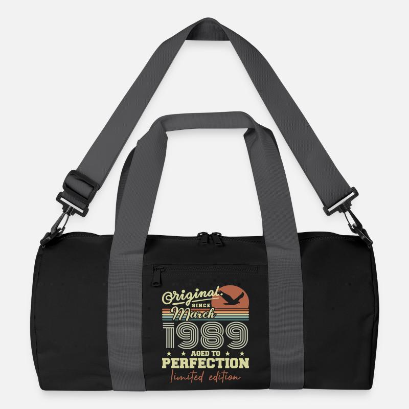 Geburtstag März 1989 Recycelte Duffel Bag