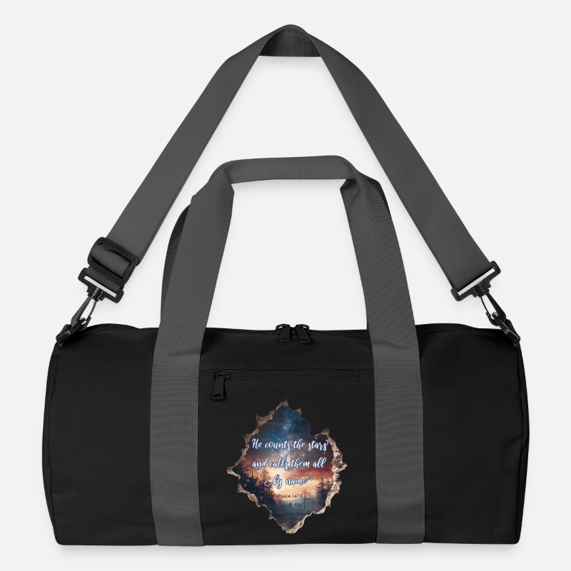 Bibelvers Christlich Religiös Recycelte Duffel Bag