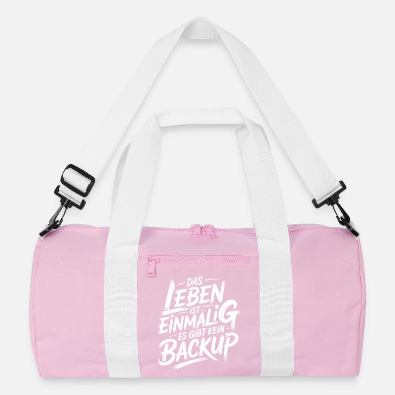 Leben ohne Backup Recycelte Duffel Bag