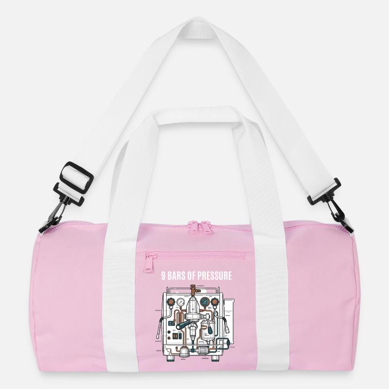 Coffee Pressure Recycelte Duffel Bag
