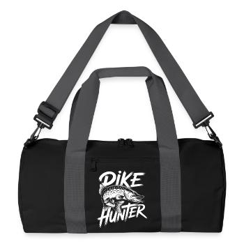 Pike Angler - Recycled Duffel Bag - black/graphite grey - Front
