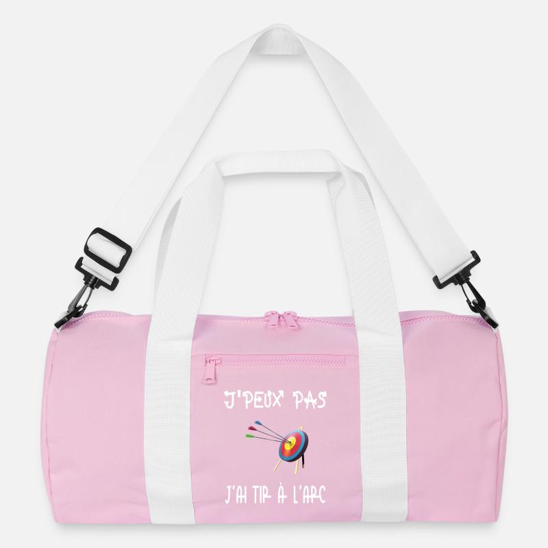 Ich kann nicht Bogenschießen Recycelte Duffel Bag