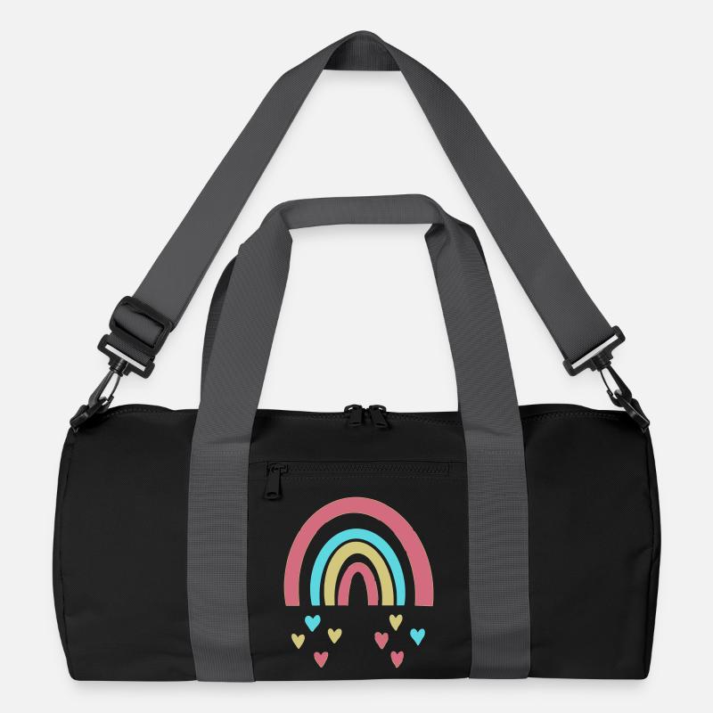Regenbogen Recycelte Duffel Bag