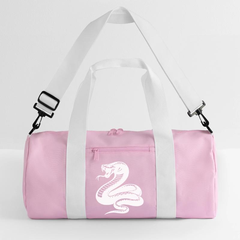 Silhouette du python serpent Sac de sport recyclé
