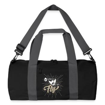 Fans de poulet - Coq - Coq - Diction - Bio - Sac de sport recyclé - noir/gris graphite - Devant