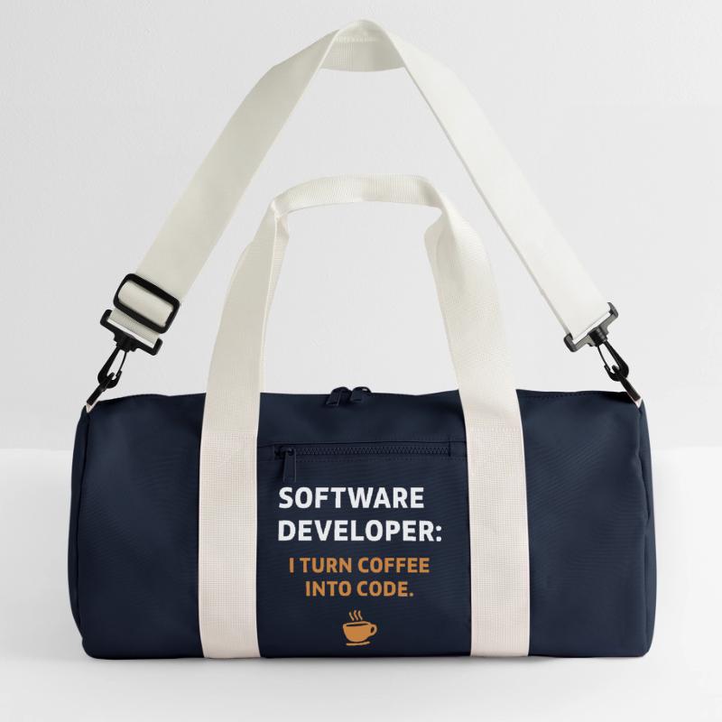 Software Developer - Coffee Edition Recycelte Duffel Bag