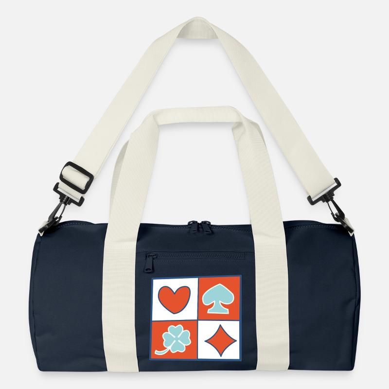 Checkerboard 2 von helfspawn Recycelte Duffel Bag