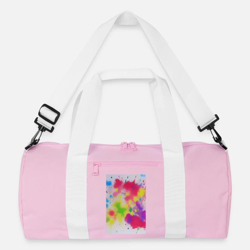 Bunte Farbspritzer Recycelte Duffel Bag