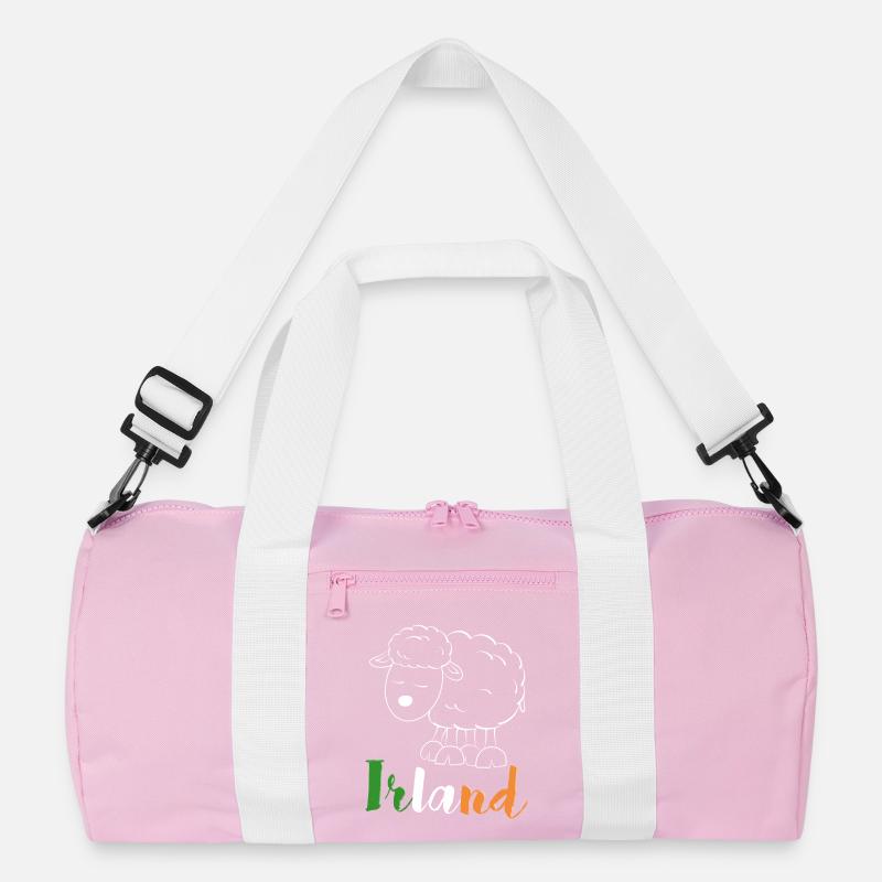 Irland Schaf (bunte Version) Recycelte Duffel Bag