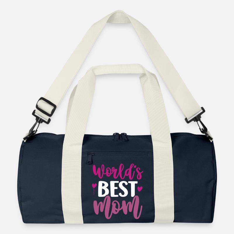 Die beste Mutter der Welt Recycelte Duffel Bag