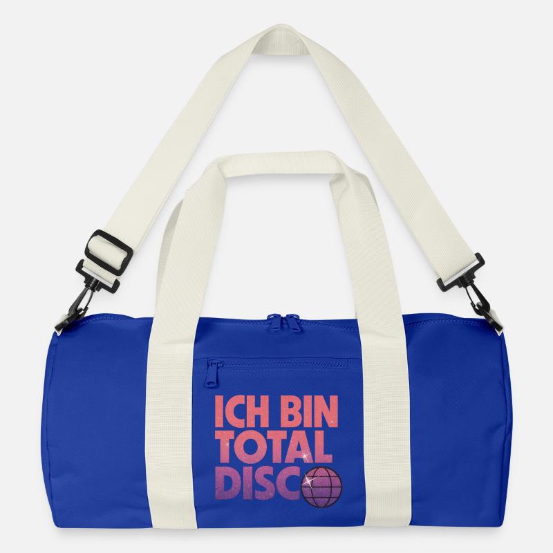 Ich bin total Disco Recycelte Duffel Bag