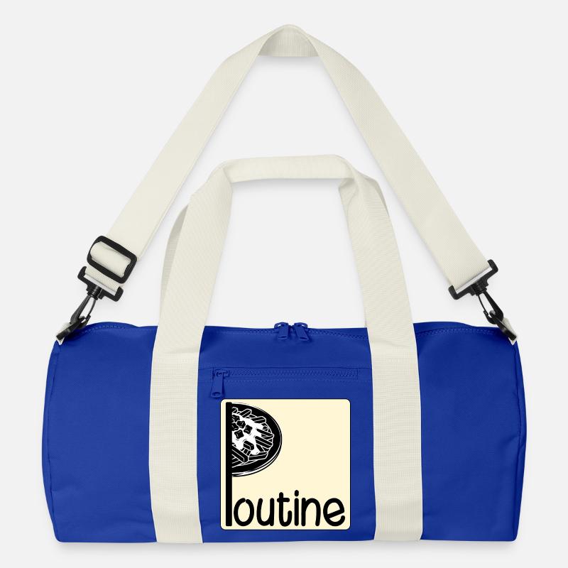 Kanada-kanadisches Gericht Poutine Recycelte Duffel Bag