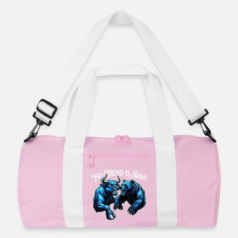 Taurus vs Bear Trending Recycled Duffel Bag