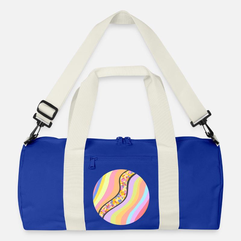 Rivière joyeuse Sac de sport recyclé