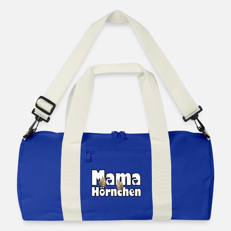 Mama Eichhörnchen Mutter Tier Muttertag Spruch Recycelte Duffel Bag