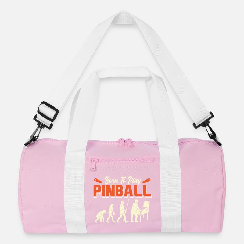 Born To Play Pinball Evolution Recycelte Duffel Bag