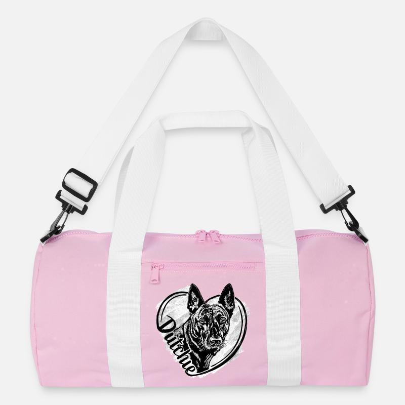 Dutch Shepherd -Dutchie  Recycled Duffel Bag