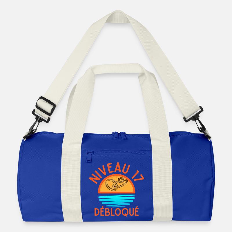 Level 17 Unlocked, a creative and joyful touch Recycled Duffel Bag