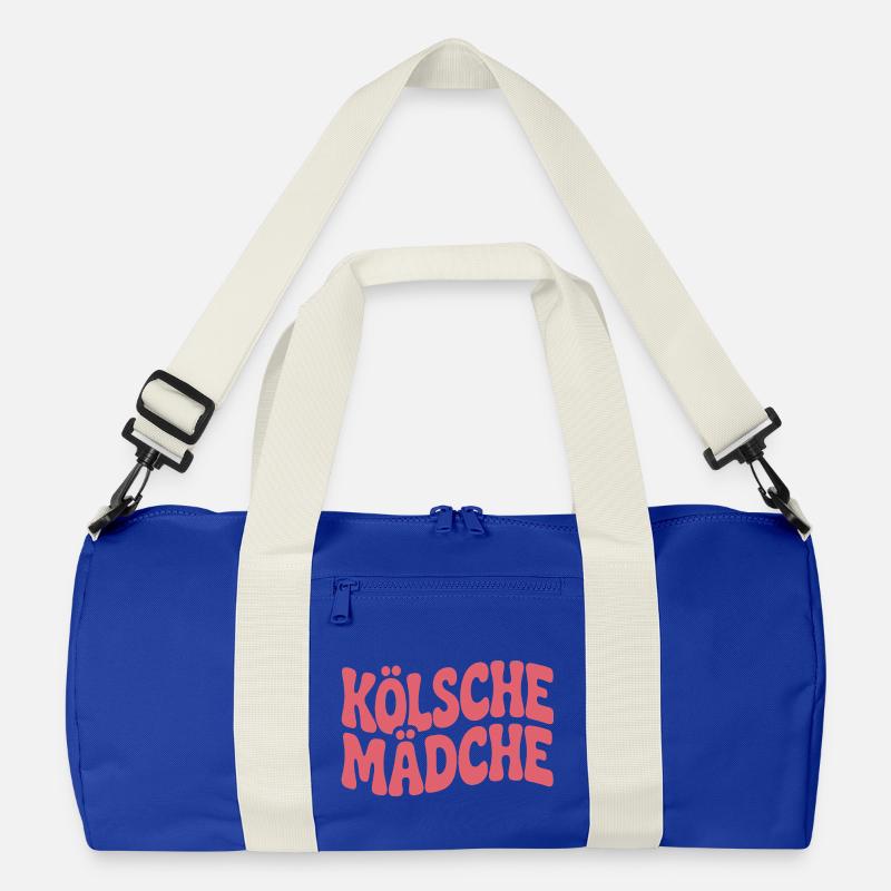 Kölsche Mädche Karneval Köln Kölle Kölsch Mädchen Recycelte Duffel Bag