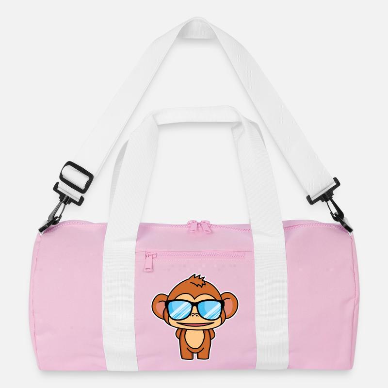 Cleveres Äffchen Recycelte Duffel Bag