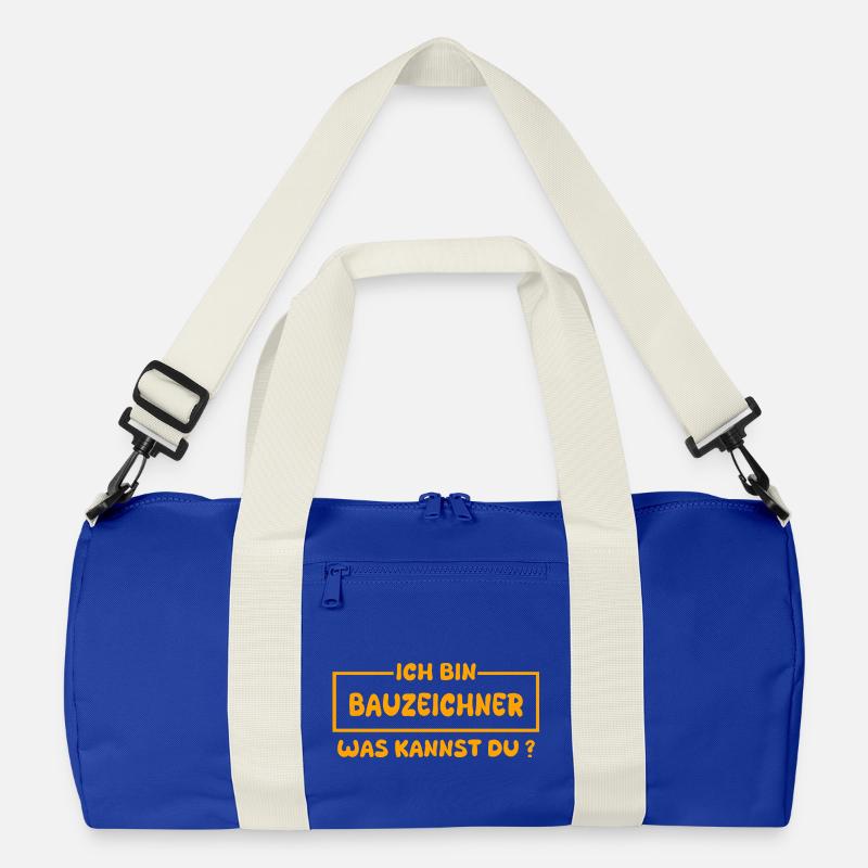 Gift for draftsman Recycled Duffel Bag