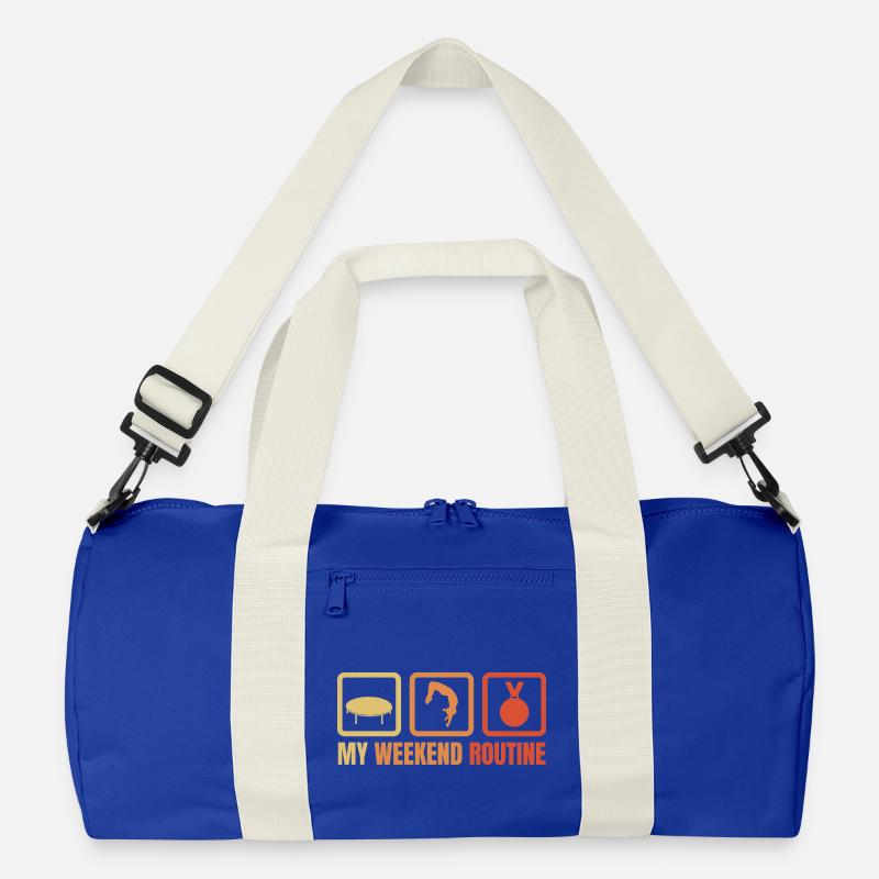 My Weekend Routine Recycled Duffel Bag