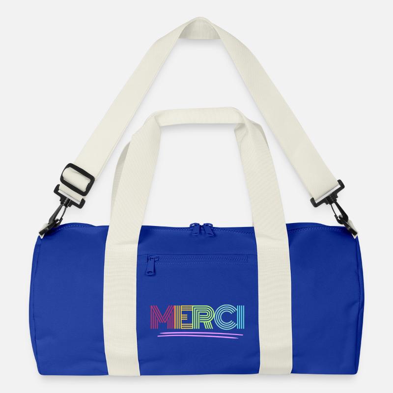 MERCI - Dankeschön - Regenbogen - Danke Recycelte Duffel Bag