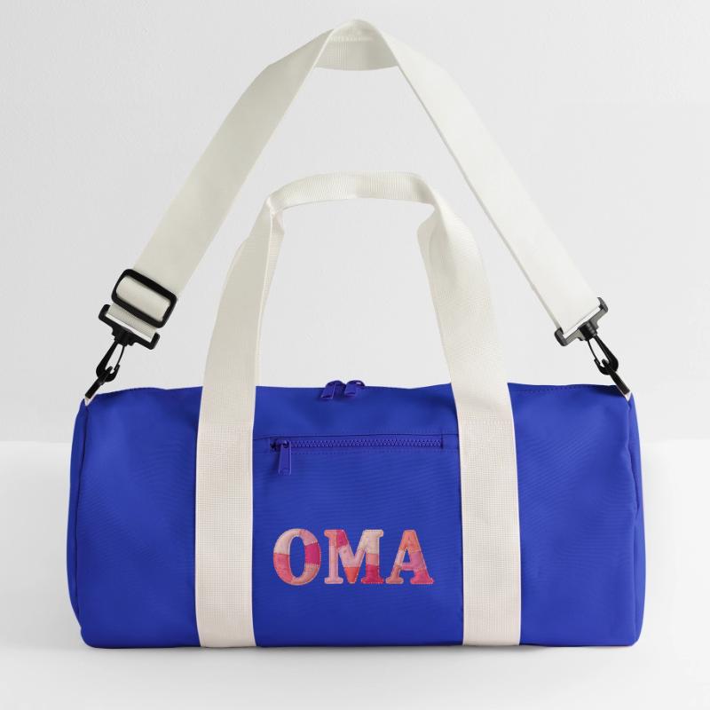 OMA Cozy Patchwork Statement Gift Recycled Duffel Bag