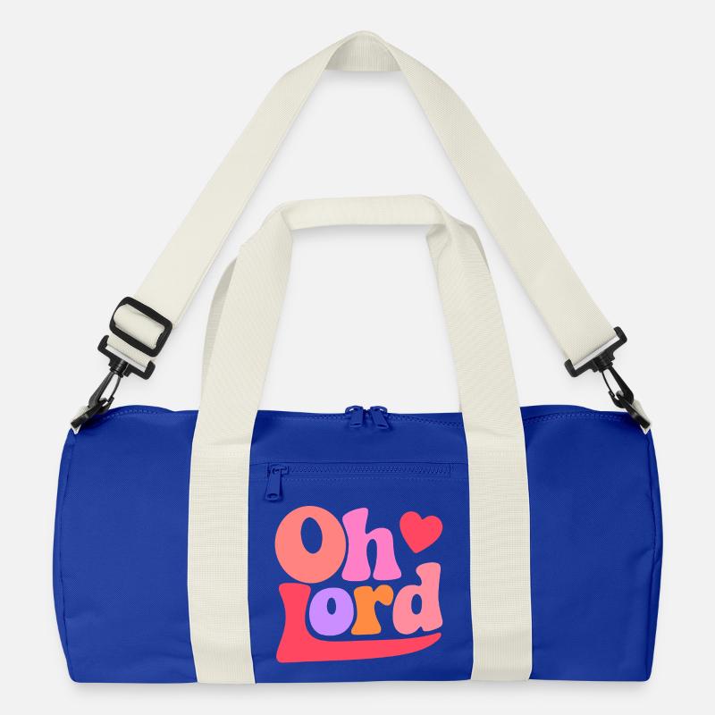 Oh Lord Recycelte Duffel Bag