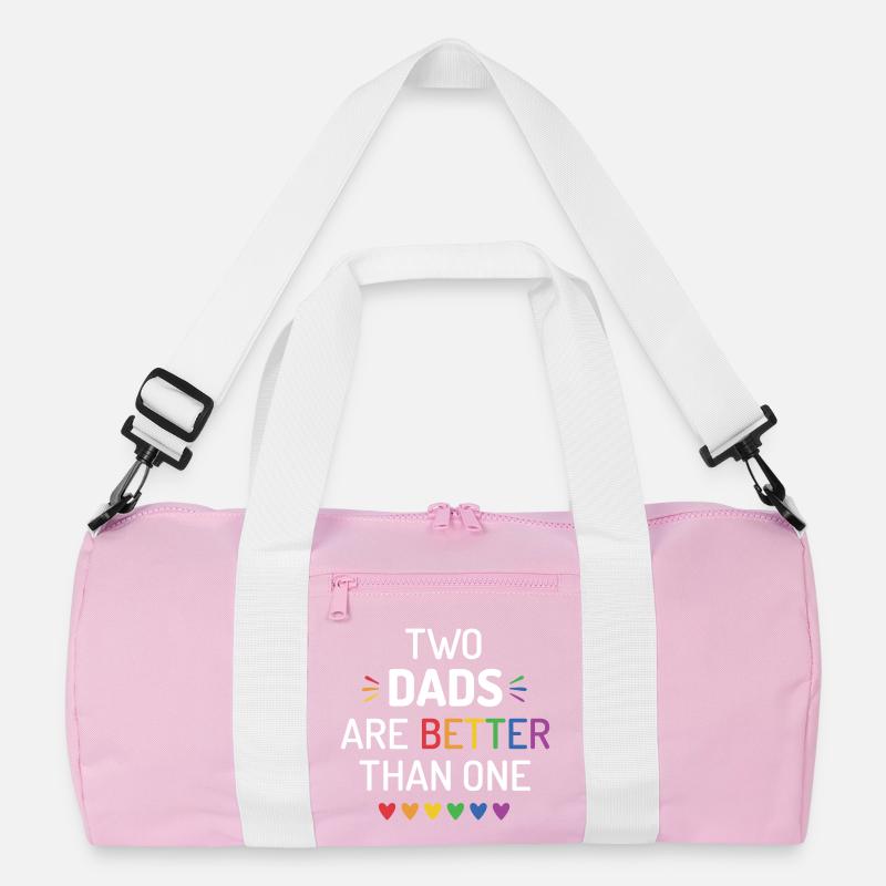 Zwei Väter sind besser als einer - LGBT Pride Month Recycelte Duffel Bag