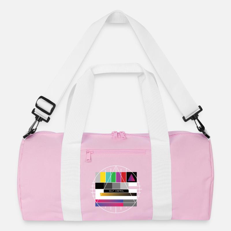 New Retro Testbild - Self Control Recycelte Duffel Bag
