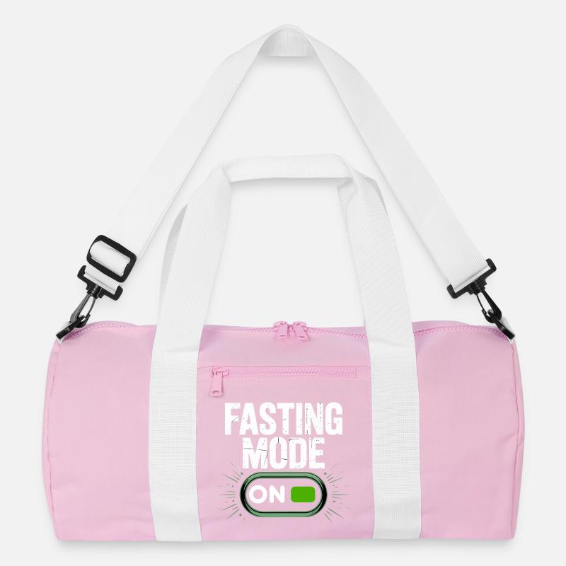 Fasting Mode ON Switch Design Recycled Duffel Bag