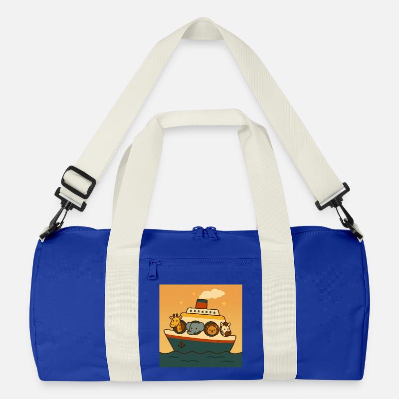 Tierboot Abenteuer Recycelte Duffel Bag