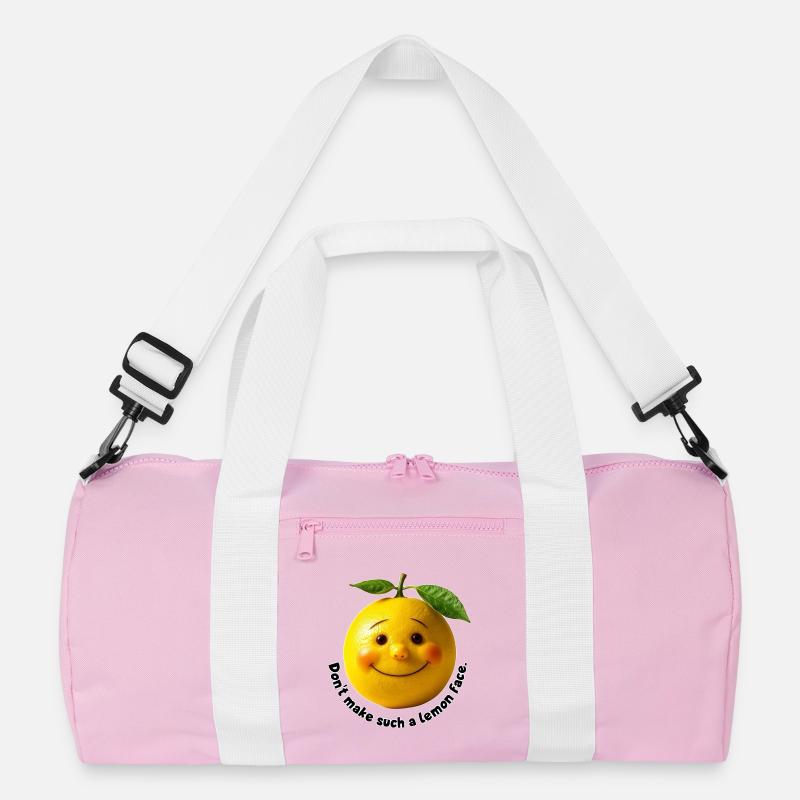 Zitrone mit süßem Lächeln Recycelte Duffel Bag