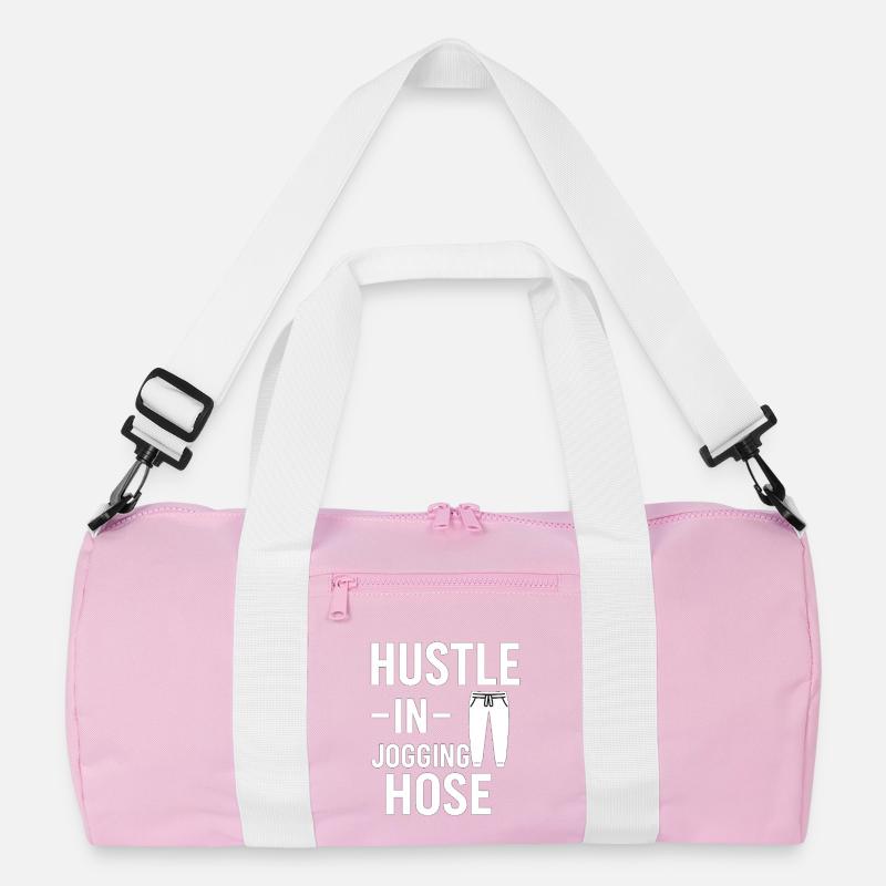 Hustle in Jogginghose Recycelte Duffel Bag