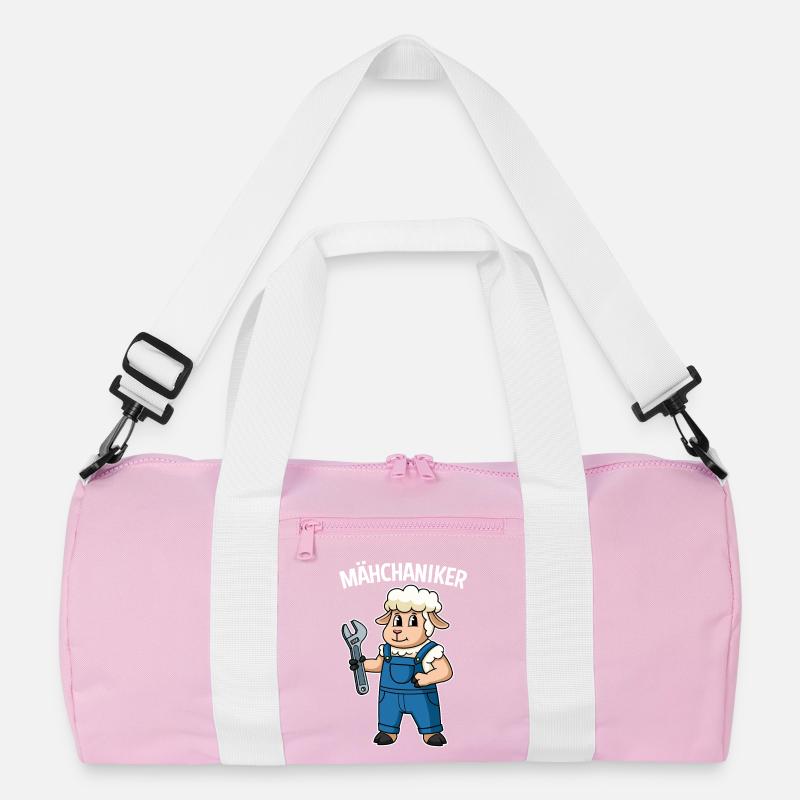 Mechatronics engineer car mechanic technician sheep Recycled Duffel Bag