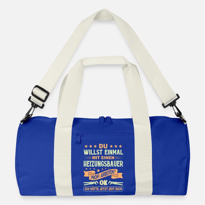 Heating Engineer Heating Construction Plumber Plumber Recycled Duffel Bag