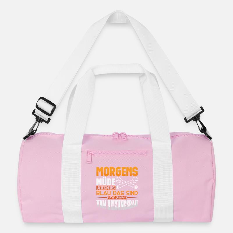 Heating Engineer Heating Construction Plumber Plumber Recycled Duffel Bag