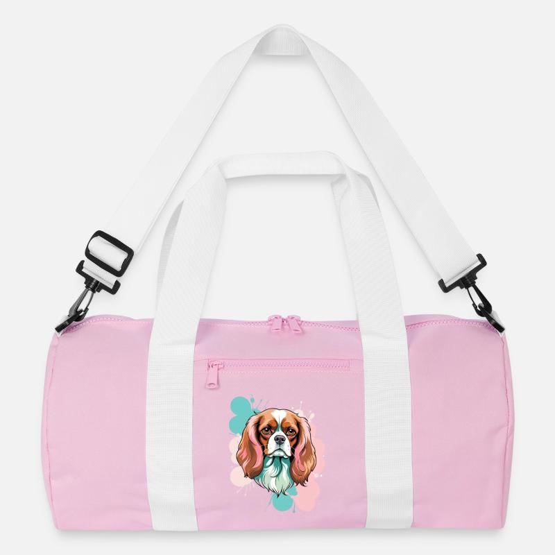 Cavalier King Charles Spaniel arbexplosion Recycelte Duffel Bag