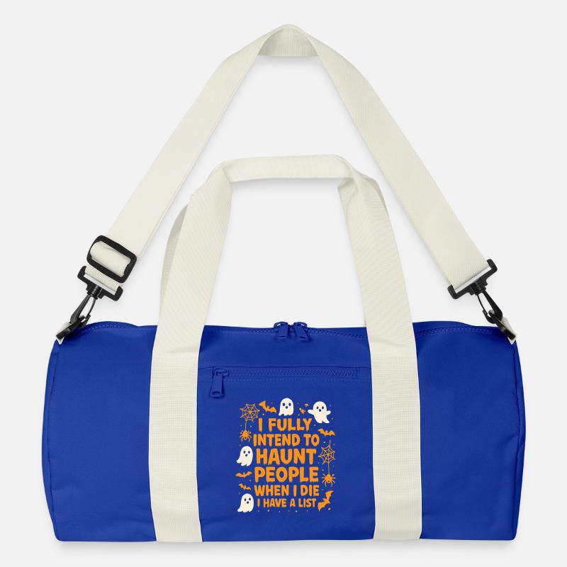 I will persecute people when I die. Sat Recycled Duffel Bag